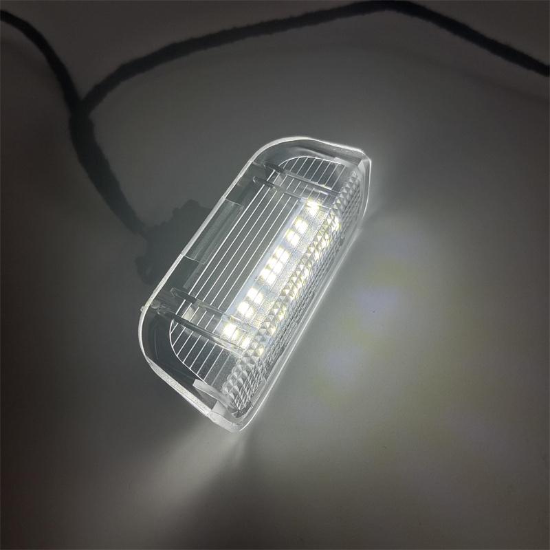 2Pcs Door Warning Welcome Courtesy Light LED Lamp Decorative Lamp for Golf 5 6 7 Mk5 Mk6 Mk7