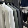 Korean Style Men's Quick-Dry Polo Shirt – Sporty, Breathable, Business Casual, Long Sleeve Lapel Design