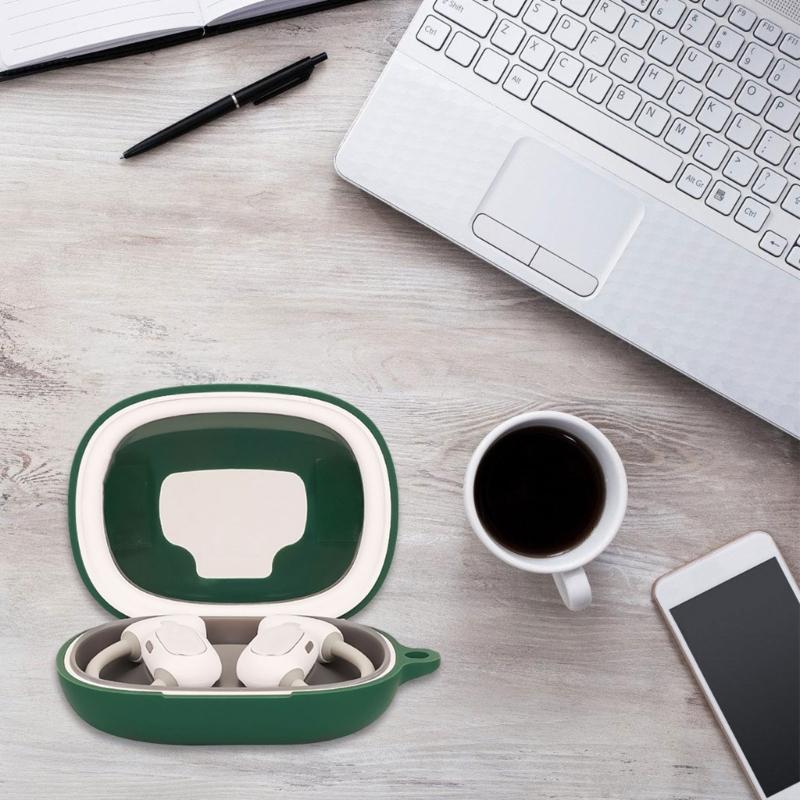 Headphone Shockproof Housing Skinfriendly Cover for Eli Fit Earbud Washable Shell Soft Protector Nonslip Prevents Damage