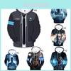 Ultimativer Komfort Detroit Become Human Connor Rk800 Hoodie Für Den Alltag
