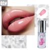 Perlmuttfarbener Farbwechselnder Lipgloss, Natürlicher Glanzeffekt, Langanhaltend Feuchtigkeitsspendend und Hydrierend Lippen aufpolsternd Spiegel-Lipgloss