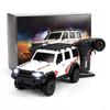 1:43 Scale RC Car, 2.4G Remote and App Control Electric Off Road Vehicle with LED Lights, Interchangeable Body Shells