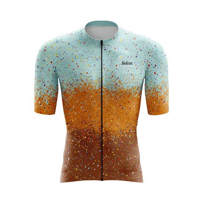 2026 Salexo Cycling Jersey Sets Men's New Summer Bike Clothing Short Sleeve MTB Bike Suit Bicycle Clothes Ropa Ciclismo Hombre