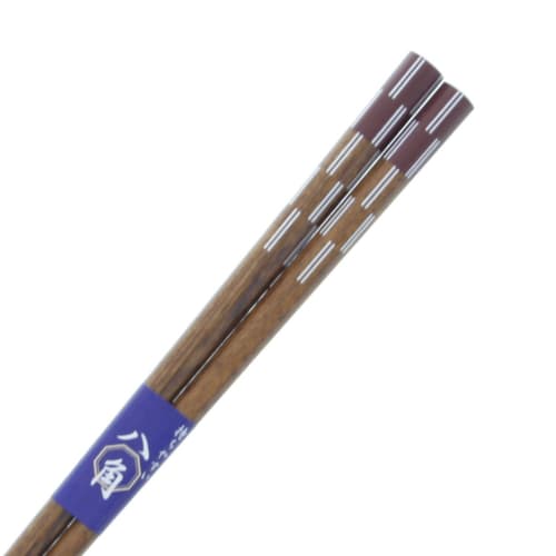 Octagonal Chopsticks, Natural Wood, Non-Slip, 21cm