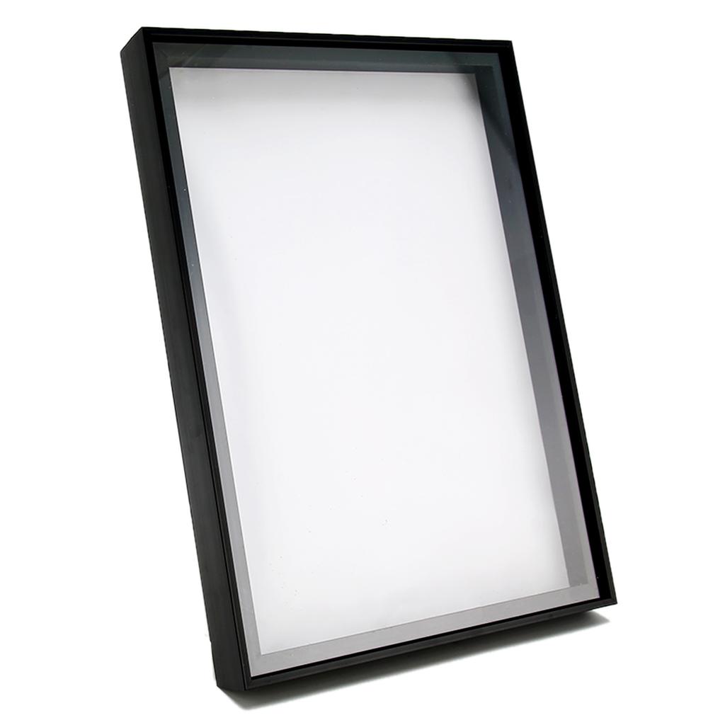 Picture Frame with Bracket Easy to Disassemble Plastic Decorative Photo Frame for Dried Flowers Shells