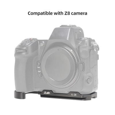 JLwin JL-Z8 Fotocamera Base Estensione in Metallo Piastra di Montaggio Staffa Lega di Alluminio con Slot Piastra QR Arca