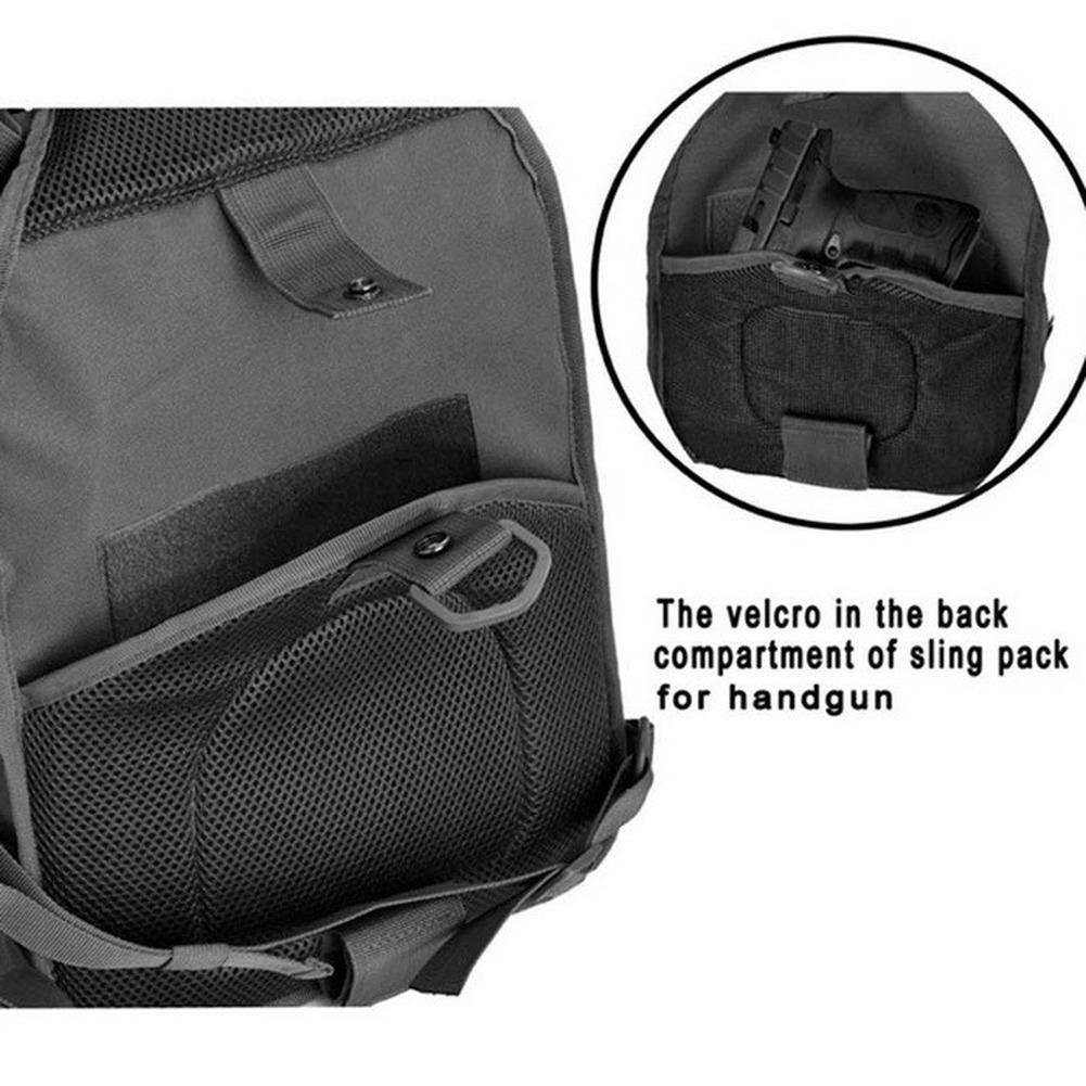 Plecak Sling Molle Wodoodporny Plecak Torba Torby na Ramię Plecaki Turystyczne Kempingowe Podróżne Torby na Klatkę Piersiową