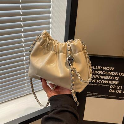 Bag Women's New Chain Messenger Bag Versatile Bucket Bag