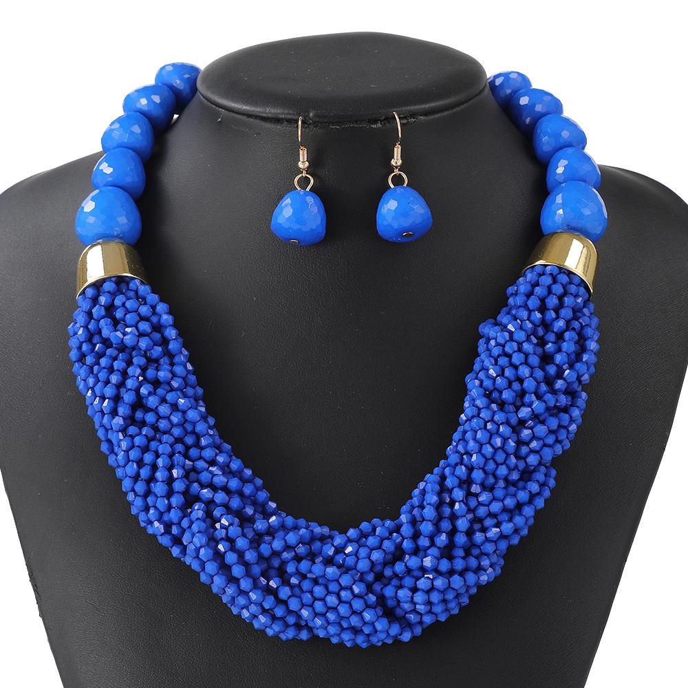 

Модные украшения для женщин синий