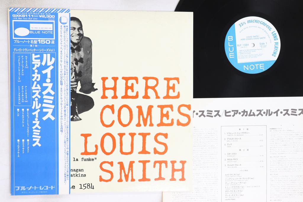 LP Record LOUIS SMITH - Here Comes Louis Smith GXK8111 BLUE NOTE 1979 Japan Obi Jazz Used