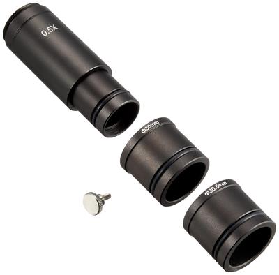 Microscope Allows Connection of a Camera To a Lens Compatible Microscope Inner Diameter Adapter C-mount Microscope. Magnification 0.5x. Tubes