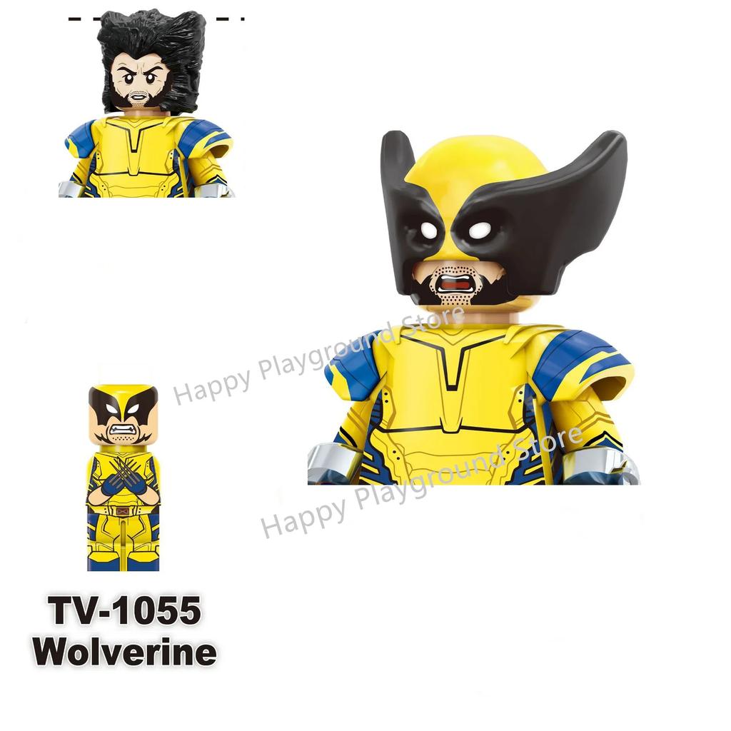 New Anime Super Cartoon TV Movies Heroes Bricks Toy Building Blocks for Kids Collect Toys Model Birthday Gifts