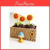 Knitted Sunflower Pot Plant Creative Décor For Your Home