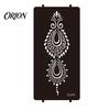 Wedding Henna Stencil Reusable Indian Tattoo Stencils, Mehndi Hand Painting Templates, Bohemian Style DIY Flower Pattern for Body Art, Festival Makeup