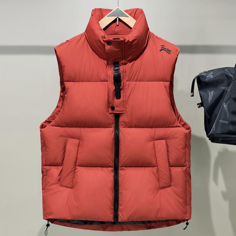 

Мода больших размеров 4XL-11XL Зимние куртки без рукавов оверсайз Мужская одежда Толстый мужской теплый жилет с капюшоном 11XL красный