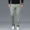 Four season comfortable men's casual pants without ironing