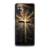 Cross Pattern Element Design Phone Case Cover for Redmi 14C 10C Note 15 14 13 12 10 11 K40 Pro Plus 5G Soft TPU Shockproof Capas