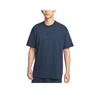 Men's Casual Loose Fit Comfortable Short Sleeve T-Shirt In Obsidian