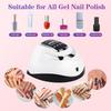 66LEDs Powerful UV LED Nail Lamp For Drying Nail Gel Polish Dryer With Motion Sensing Professional UV Lampe for Manicure Salon