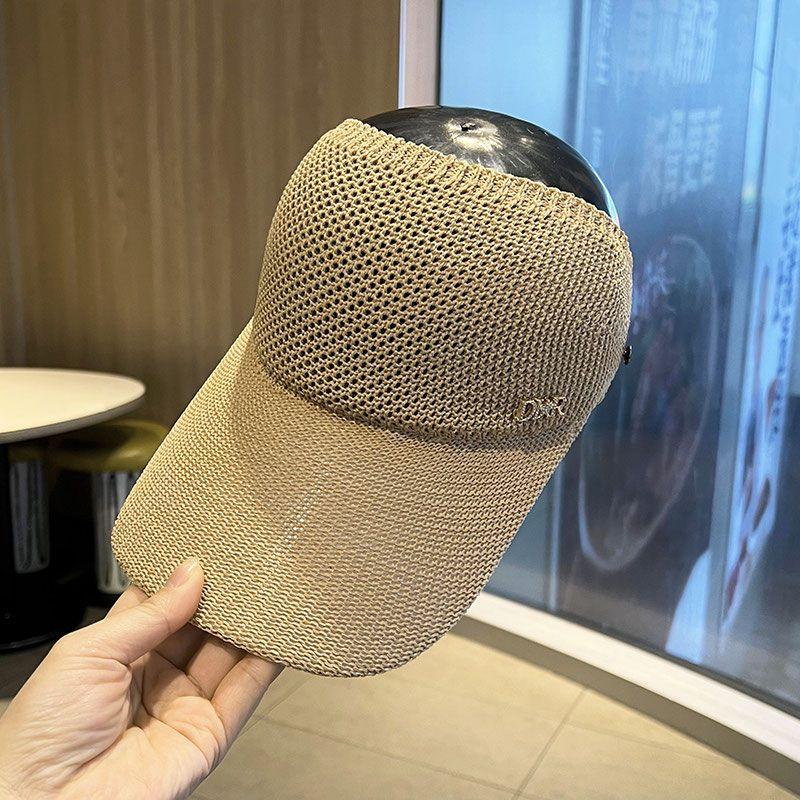 Women's Duck Tongue Hat Summer Sun Protection No Top Baseball Cap Versatile Empty Top Hat