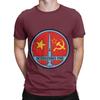 Interkosmos 1980 Soviet Space Mission Emblem Novelty 100 Cotton TShirt interkosmos Tees Tops For Unisex