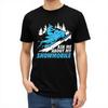 Essential Tee Rock For her Oneck tshirt Streetwear Snowmobile Rider In Winter Forest Scene Trendy For him tees Quick Dry Shirt
