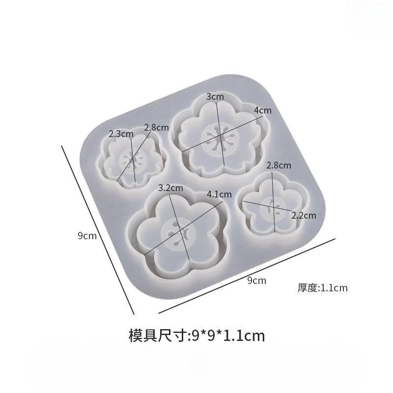 

Сделай сам Силиконовая форма из смолы Цветение сакуры Зыбучий песок УФ Эпоксидные формы Цветы Сакура Украшения Конфеты Шоколад Капли Клей Форма sakura