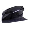Horn Style Car Side Rearview Mirror Cover Trim Fit for Acura ILX 2013-2017 2018     Black Carbon Fiber Style ABS