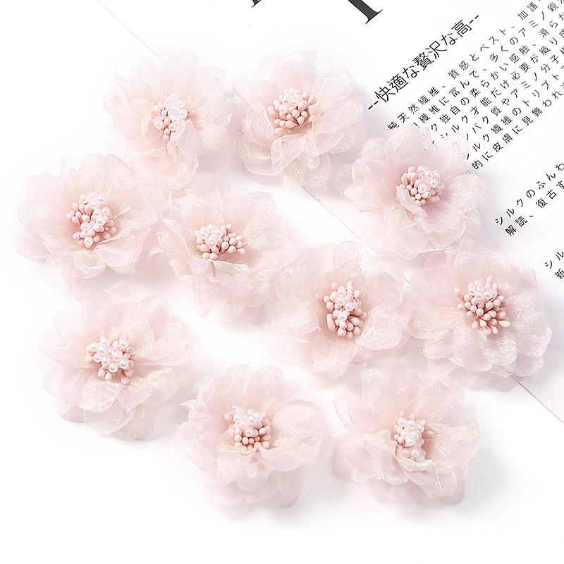 

Artificial Flowers Heads Silk Rose Fake Flowers For Home Decor Bedroom Craft Wreath Gift Marriage Wedding Decoration Accessories 5Pcs
