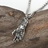 Mode Teufel Hand Halskette Zombie Verband Hände Punk Rock Männer Anhänger Kette Retro für Freund Biker Party Schmuck Geschenk
