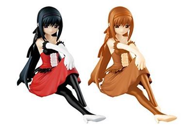 Puella Magi Madoka Magica MADOGATARI Exhibition Figure Set of 2 "Devil Homura" -KISSSHOT Ver.-
