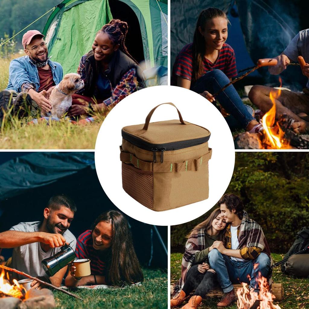 Travel Seasoning Kit Waterproof 6 Bottles Organizer Set Camping Seasoning Organizer For Friends Outdoor Backpacking Hiking BBQ
