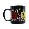 HARRY POTTER Hogwarts Crest And Four Houses Bauble Christmas 400ml Mug