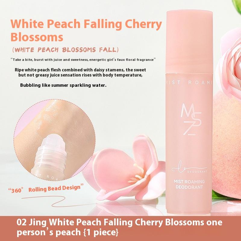 

Портативный шариковый парфюм-лосьон-антиперспирант для женщин и мужчин, жидкий бальзам, длительный ароматический дезодорант, ароматный антиперспирант для тела 02 #White Peach