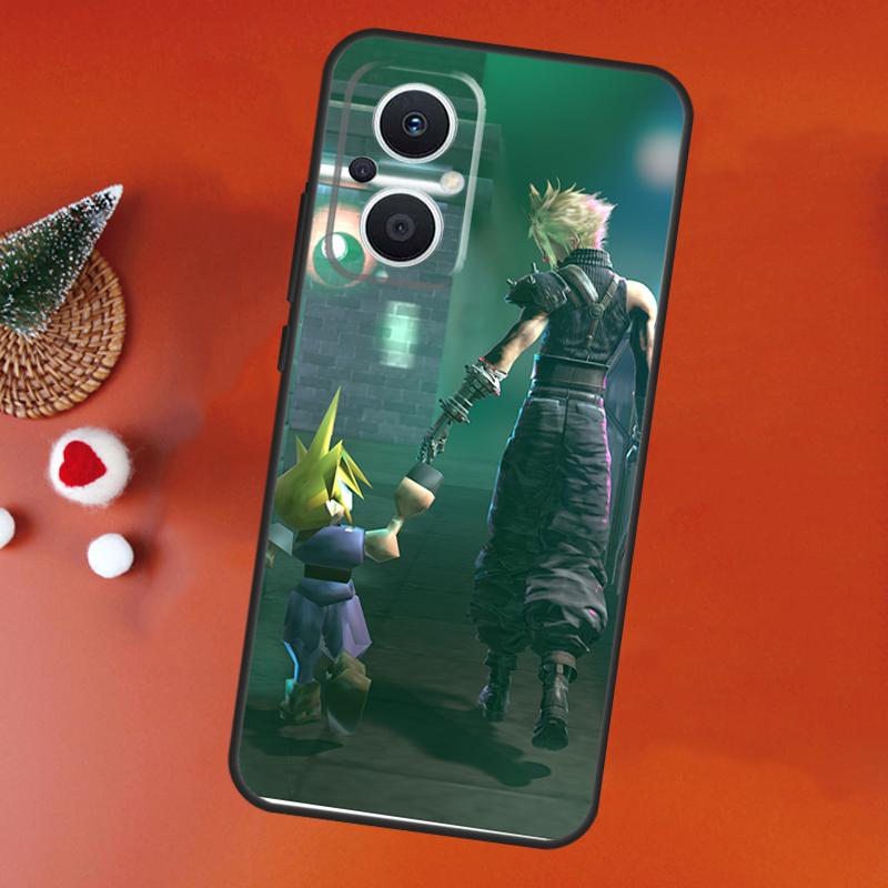 Final Fantasy VII Case For OPPO Find X5 X6 X8 X9 Pro OPPO Reno 8T 7 8 Lite 13F 14F 12F 11F 10 13 14 Pro Cover