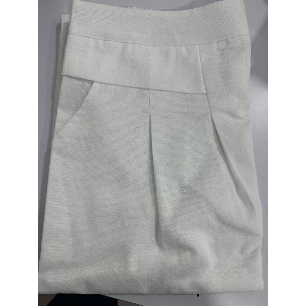 Ladies' Spring and Autumn Casual Wide Leg Pants, Loose Cropped Pants, Tassel Fabric, Elastic Waist Design Elegant Pants, Versatile and Comfortable