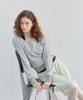 Leteoli Button Off-Shoulder Long Sleeve_Grey