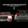 1/24 BENZ Maybachs GLS Class GLS600 Alloy Car Model Diecasts Metal Toy Car Model Collection Sound Light Simulation Car Kids Toys Gift