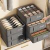 Closet Underwear Organizer Storage Box Drawer Fabric Foldable Cabinet Closet Storage Boxes For Storing Socks Underwear Ties Belt