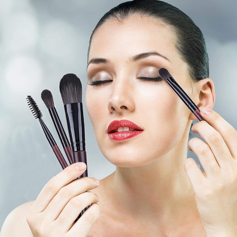 10pcs Pro Makeup Brushes Eye Shadow Eyeliner Brush Blush Applicator