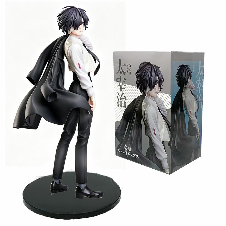 New Bungo Stray Dogs Dazai Osamu Figurine Nakahara Chuuya Action Figures PVC Model Collection Standing Posture Birthday Gifts