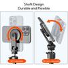 MG06 Magnetic Cold Shoe Phone Stand Adjustable 1/4 Screw Thread Vlog Live Streaming Phone Bracket