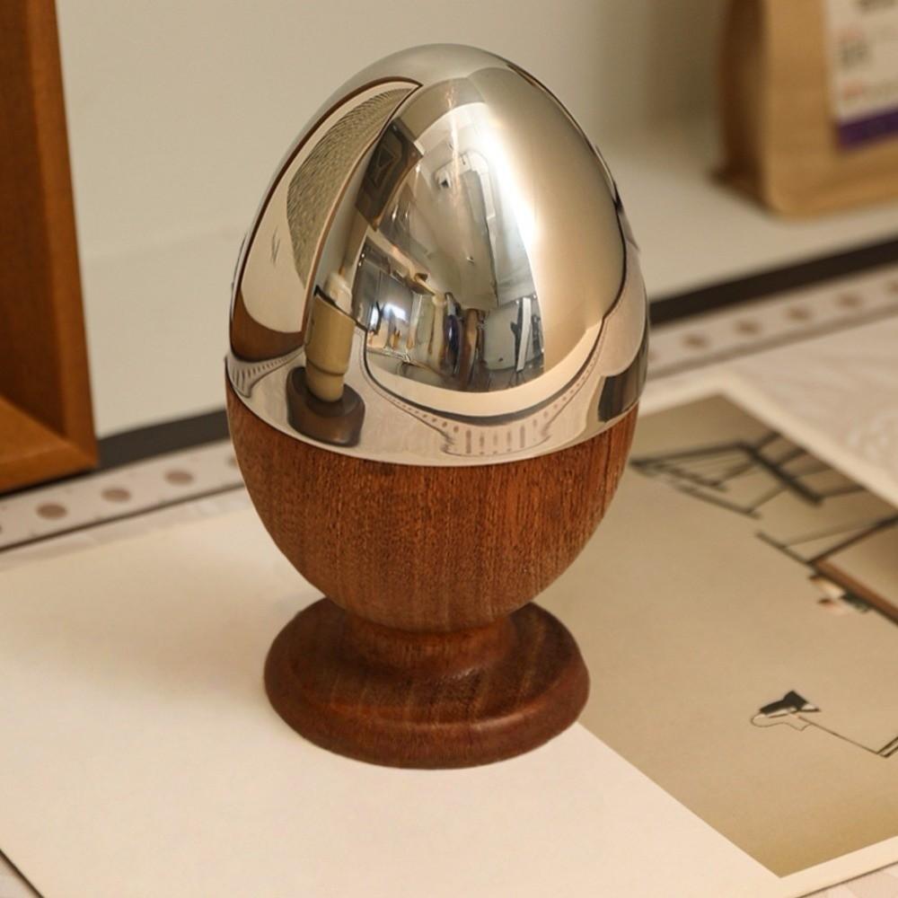 Simple Ebony Wood Toothpick Holder Retro Cotton Swab Storage Jar  Table