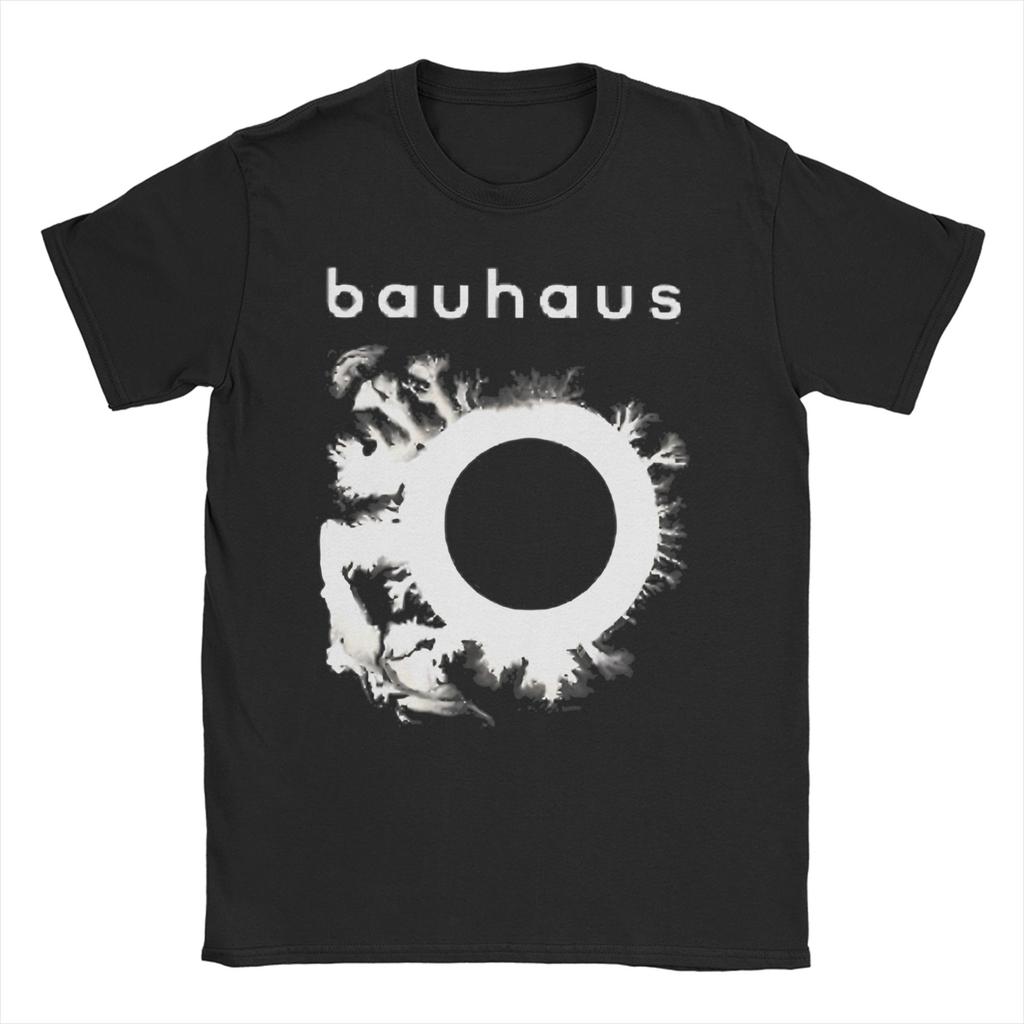 Funny Bauhaus TShirt for Unisex O Neck Cotton T Shirts Short Sleeve Tee Shirt Printed Clothing