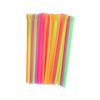 11-1111Pcs Color Spoon Straws Milkshake Smoothie Spoon Beverage Drinking Straw for Birthday Party Bar Supplies Wholesale