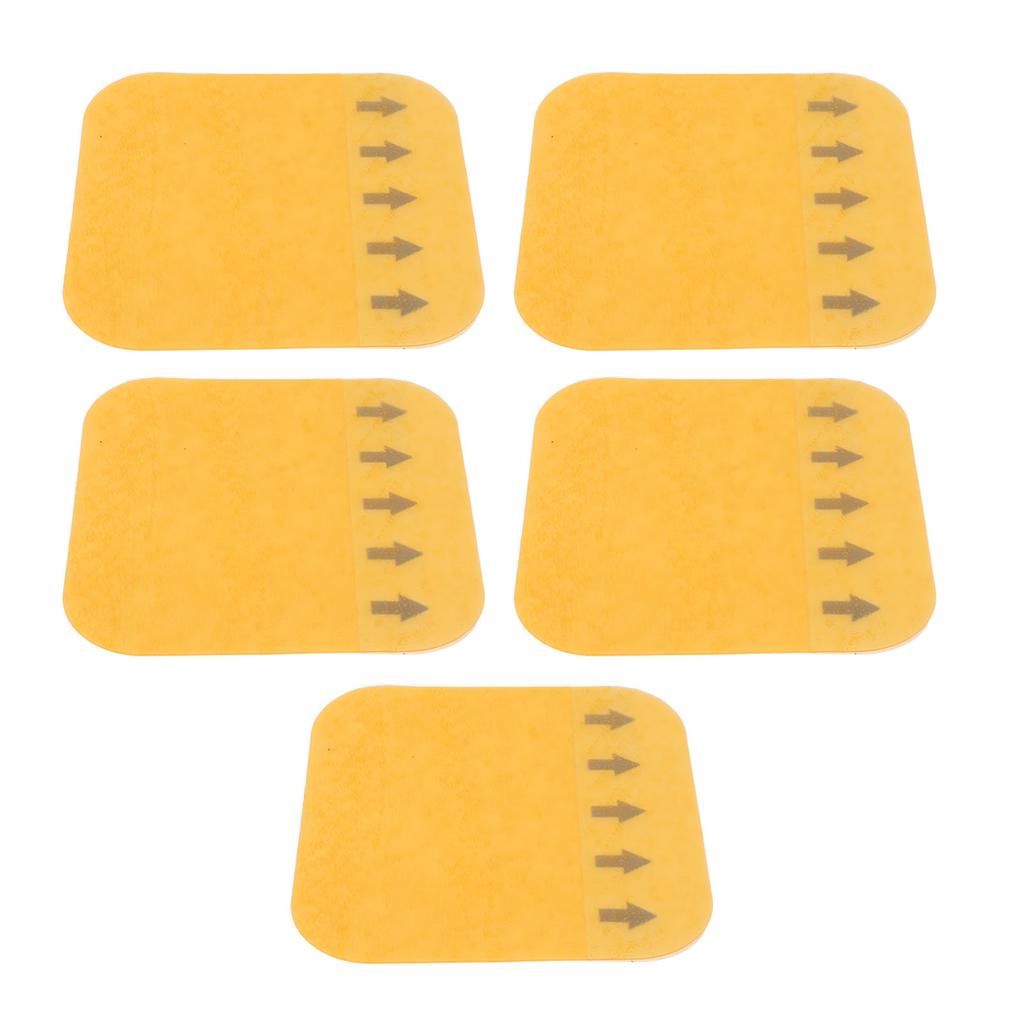 5pcs Hydrocolloid Dressing Bandages Self Adhesive Waterproof Wound Dressing for Bedsore Blister