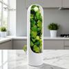 Plant Stem Hydrator Herb Saver for Refrigerator, Pods Cilantro Containers Refrigerator Side Door Storage Fresh Keeper Parsley Asparagus Kitchen