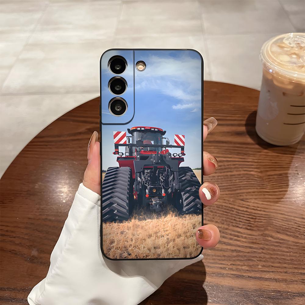 Case International Havester IH Traktor Handyhülle für Samsung S26 S24 Ultra S25 S23 Fe S22 S20 S21 Plus A54 A34 A53 A16 Hülle