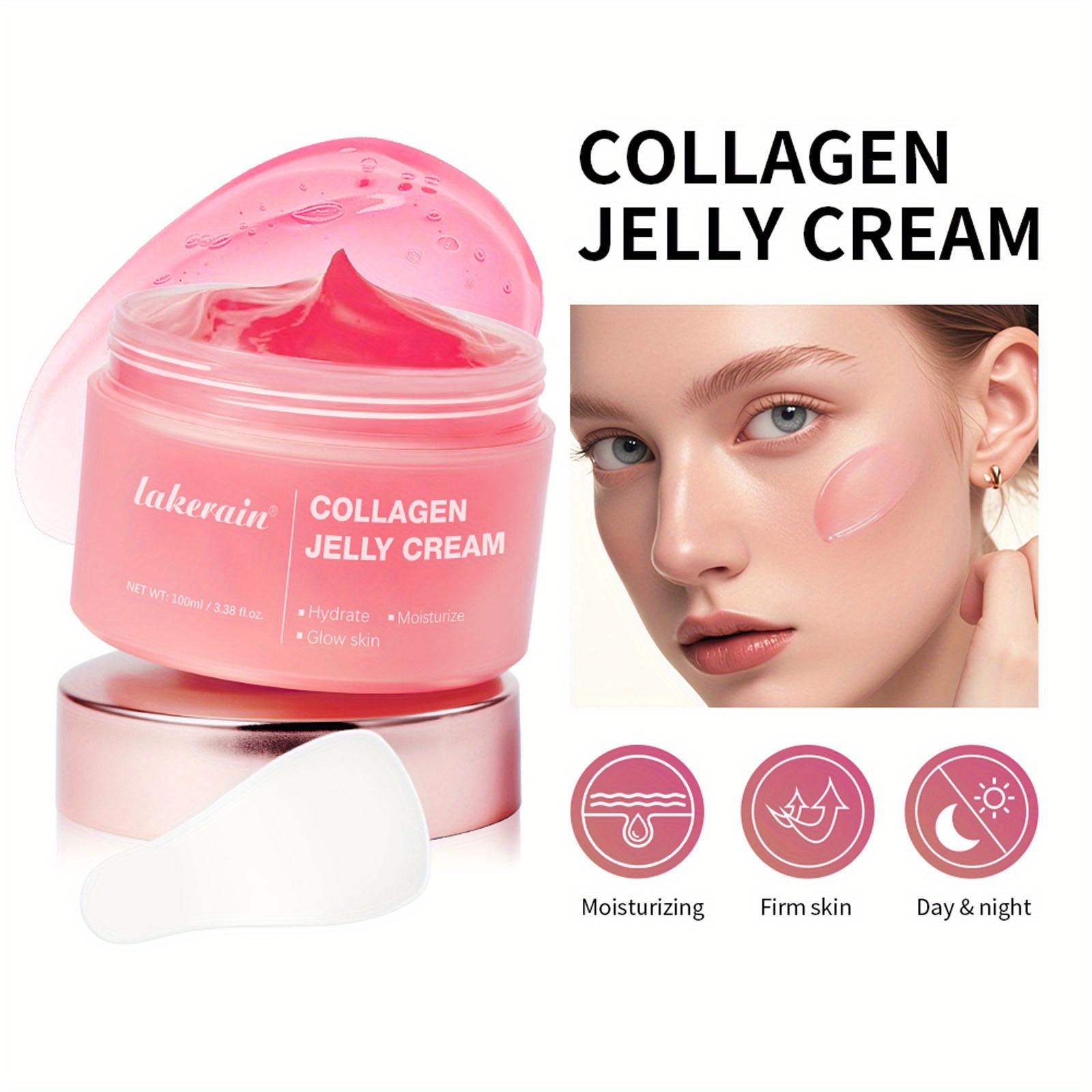 

100 мл коллагенового желеобразного крема. Высокоувлажняющий и питательный крем для лица, содержащий никотинамид, гель для ухода за лицом, дневной крем и ночной крем 100ml