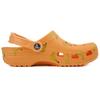 Crocs Zuecos Clásicos Eva Estampado Clásico Calzado Mujer Naranja 206375-801